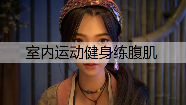 室内运动健身练腹肌